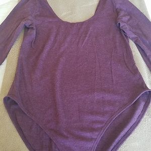 Victoria's Secret Pink bodysuit long sleeves